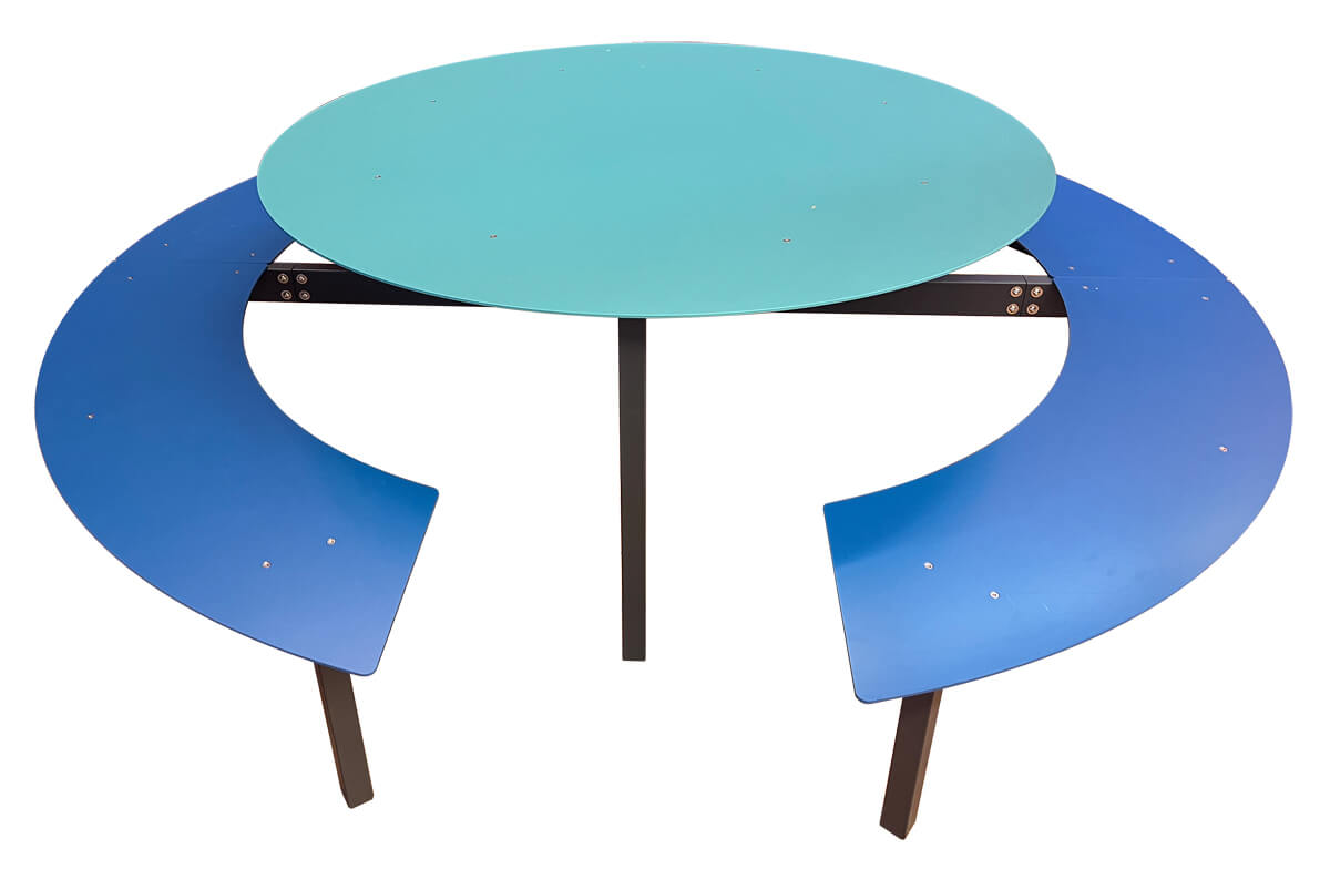 Kreis-Team Indoor komplett aus Metall