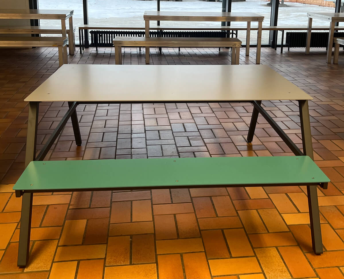 Rustik-Team Indoor komplett aus Metall